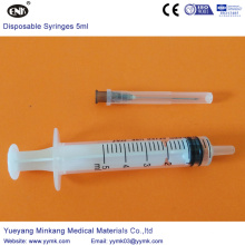 Sterile Einwegspritze mit Nadel 5cc (ENK-DS-051)